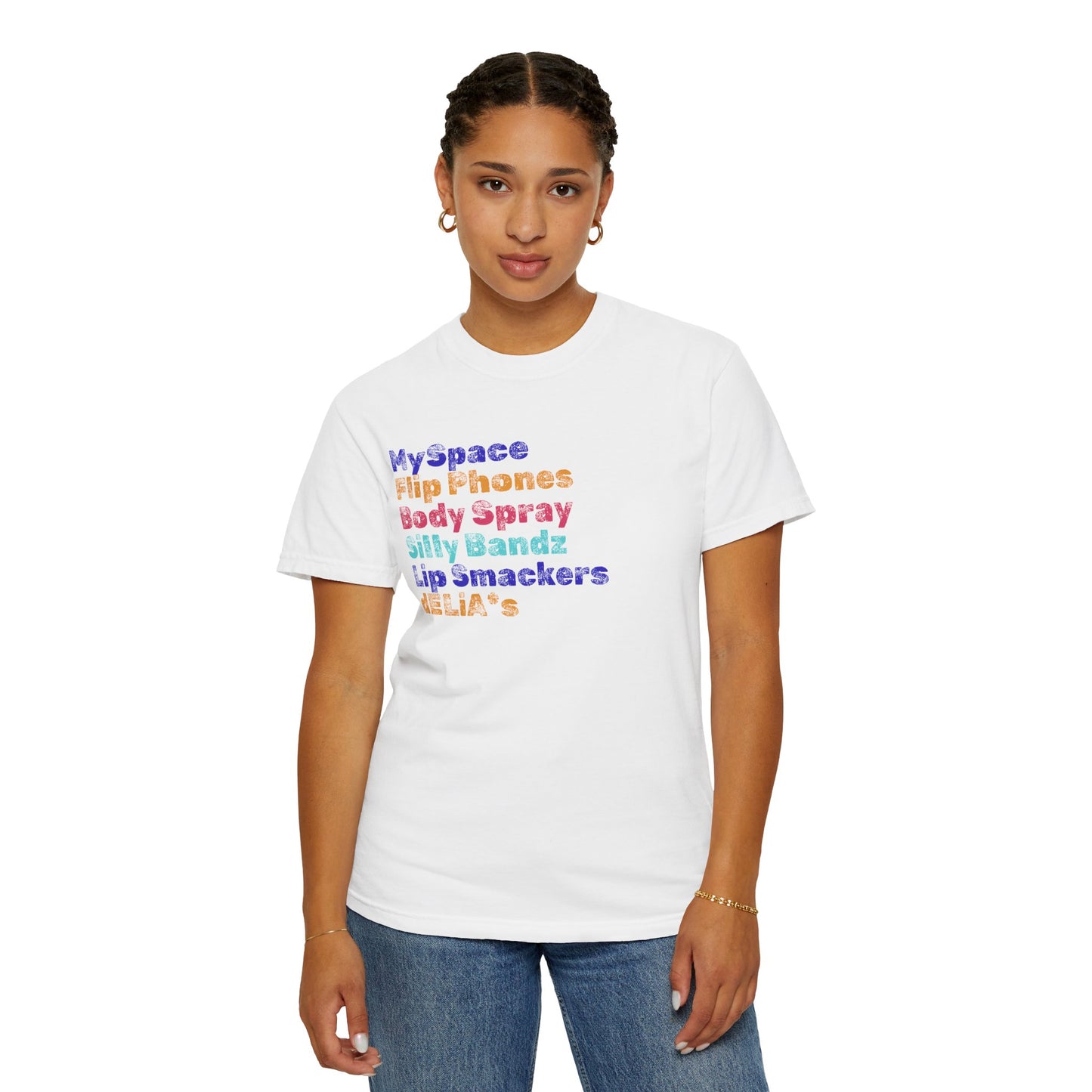 Body Spray; 2000s Nostalgia for the 2000s Girl; Unisex Garment-Dyed T-shirt