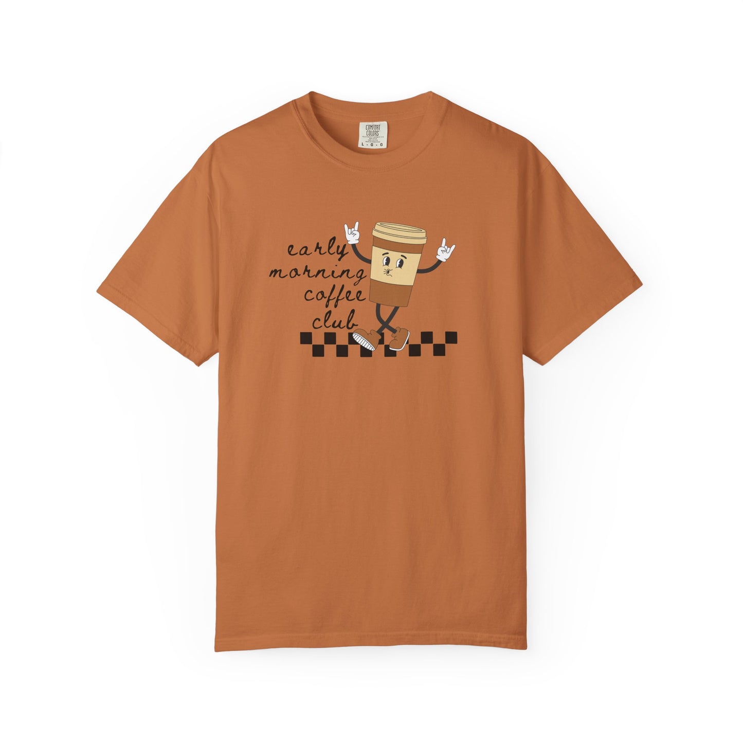 Peace Coffee Vintage Coffee-Themed Unisex T-Shirt, Perfect for Coffee Addicts, Gift for Friends, Trendy Graphic Tee, Casual Everyday Wear