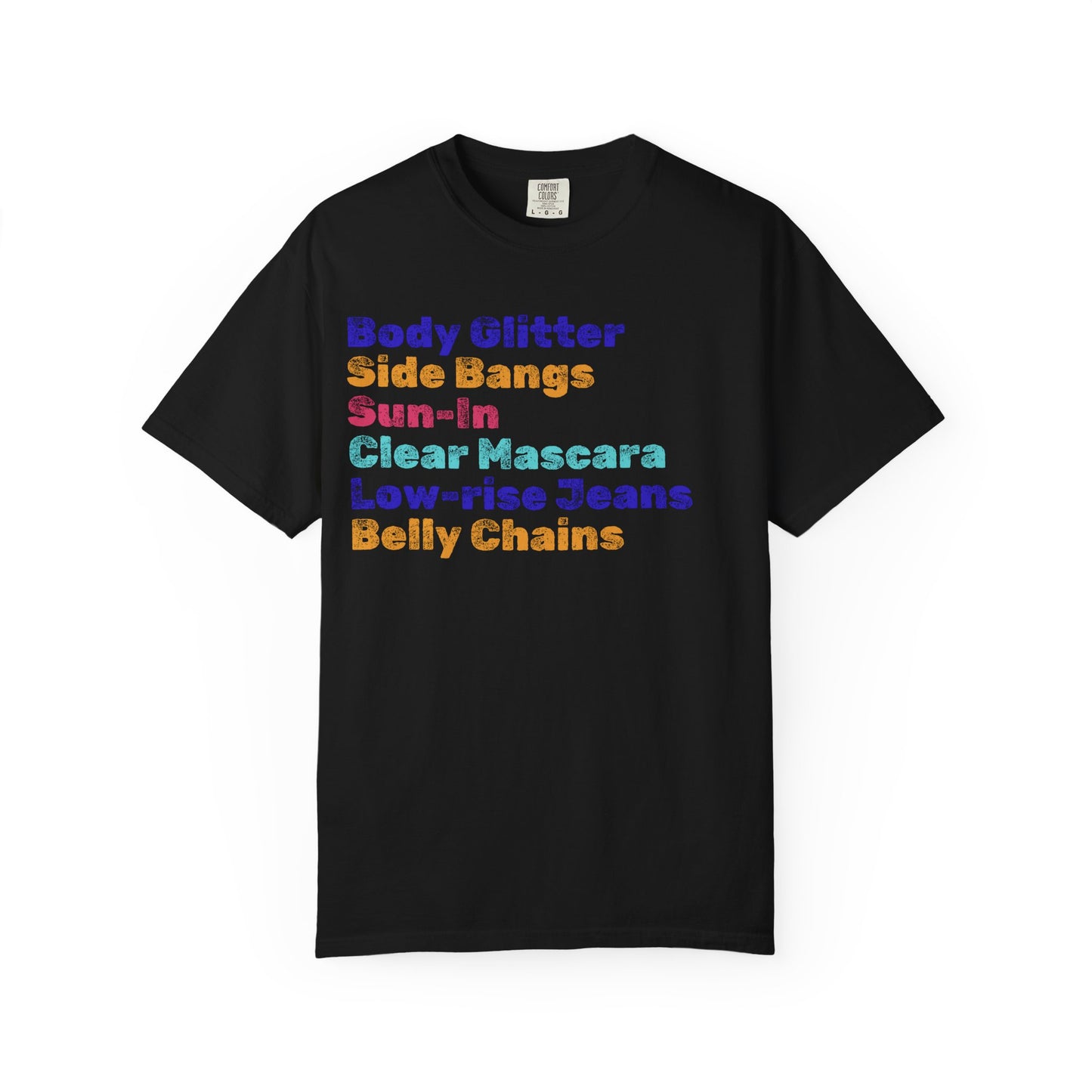 Body Glitter; 2000s Nostalgia for the 2000s Girl; Unisex Garment-Dyed T-shirt