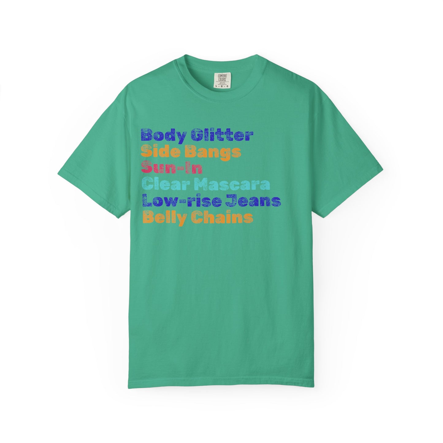 Body Glitter; 2000s Nostalgia for the 2000s Girl; Unisex Garment-Dyed T-shirt
