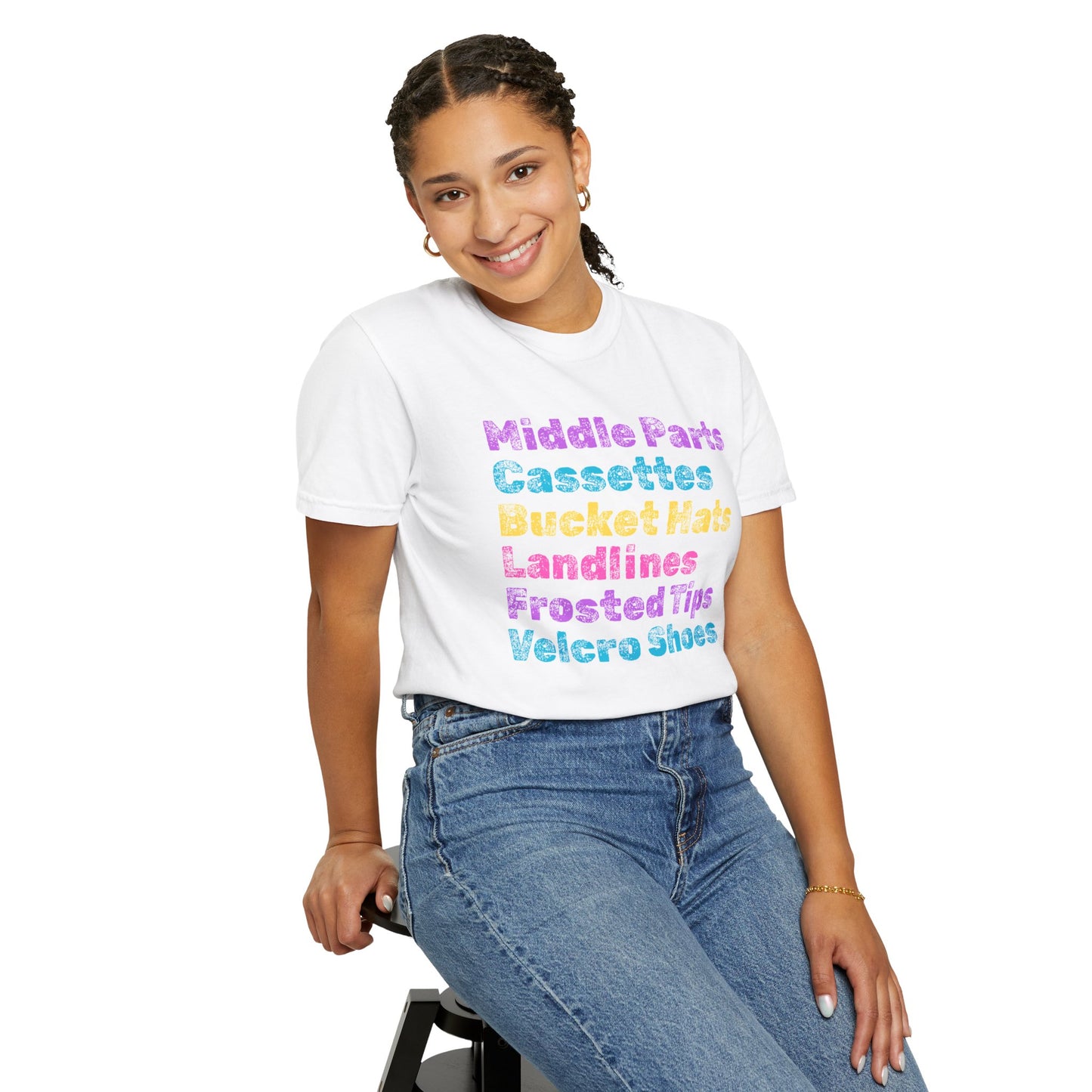 Bucket Hats; 90s Nostalgia for the 90s Girl; Unisex Garment-Dyed T-shirt