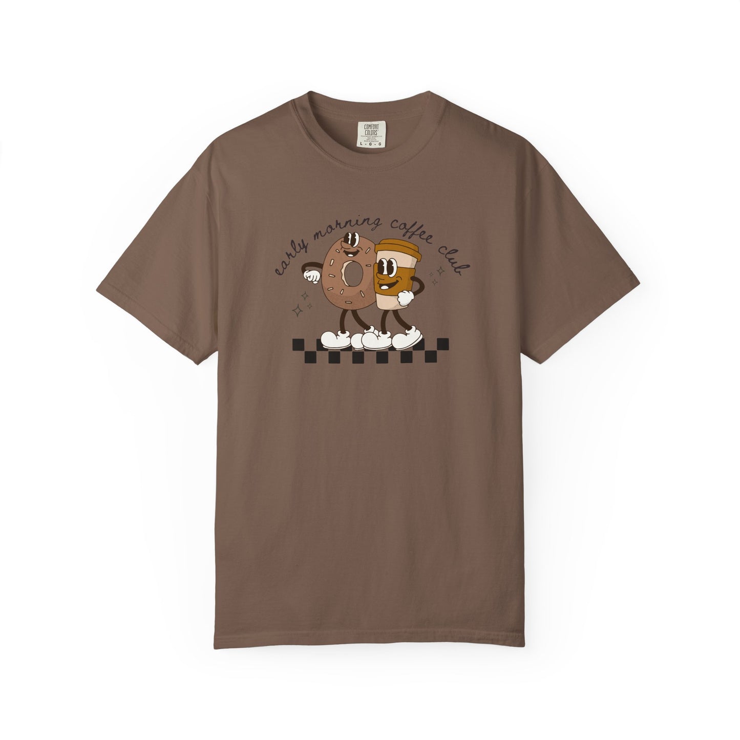 Coffee Friends Vintage Coffee-Themed Unisex T-Shirt, Perfect for Coffee Addicts, Gift for Friends, Trendy Graphic Tee, Casual Everyday Wear