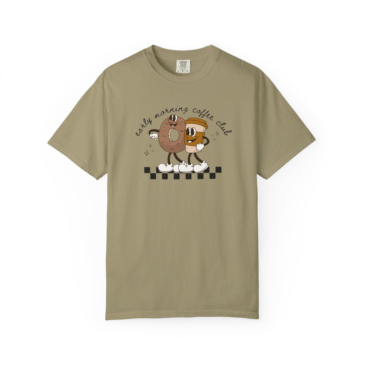 Coffee Friends Vintage Coffee-Themed Unisex T-Shirt, Perfect for Coffee Addicts, Gift for Friends, Trendy Graphic Tee, Casual Everyday Wear