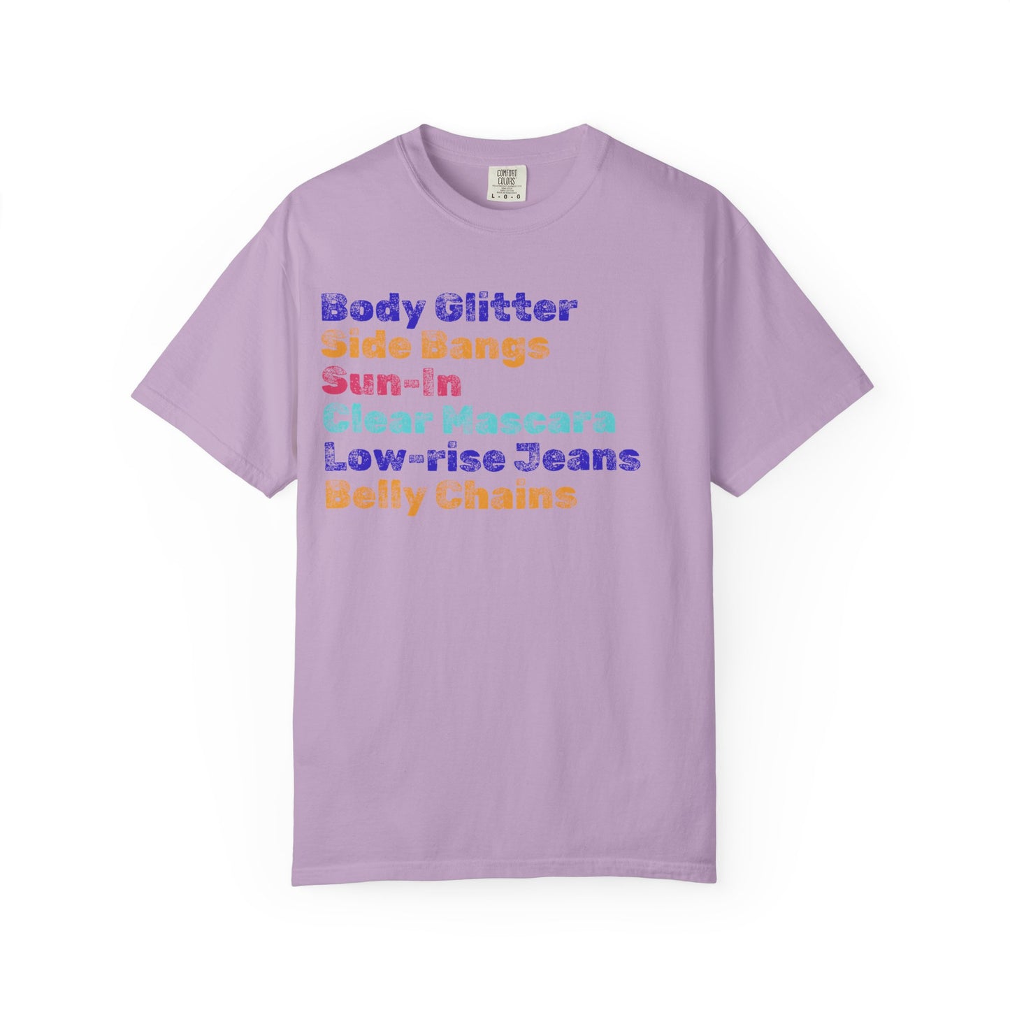 Body Glitter; 2000s Nostalgia for the 2000s Girl; Unisex Garment-Dyed T-shirt