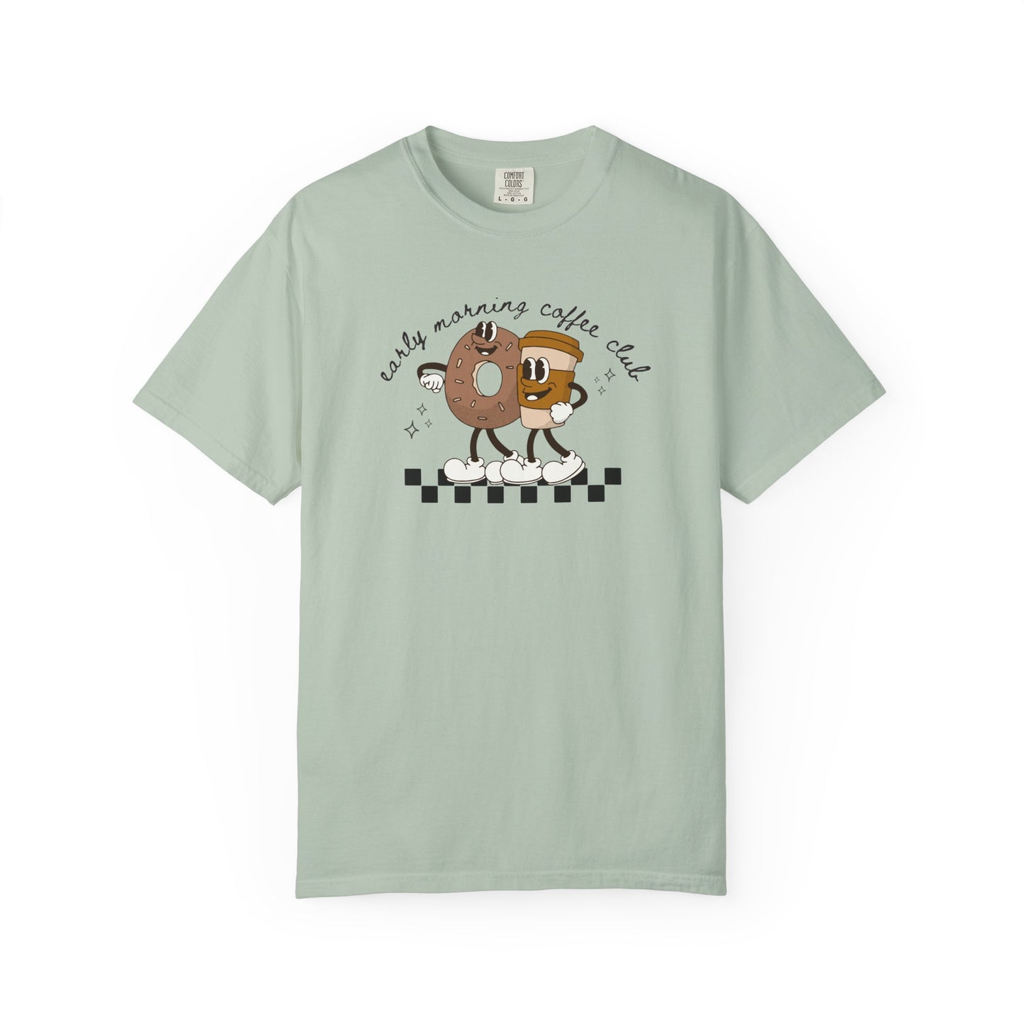 Coffee Friends Vintage Coffee-Themed Unisex T-Shirt, Perfect for Coffee Addicts, Gift for Friends, Trendy Graphic Tee, Casual Everyday Wear
