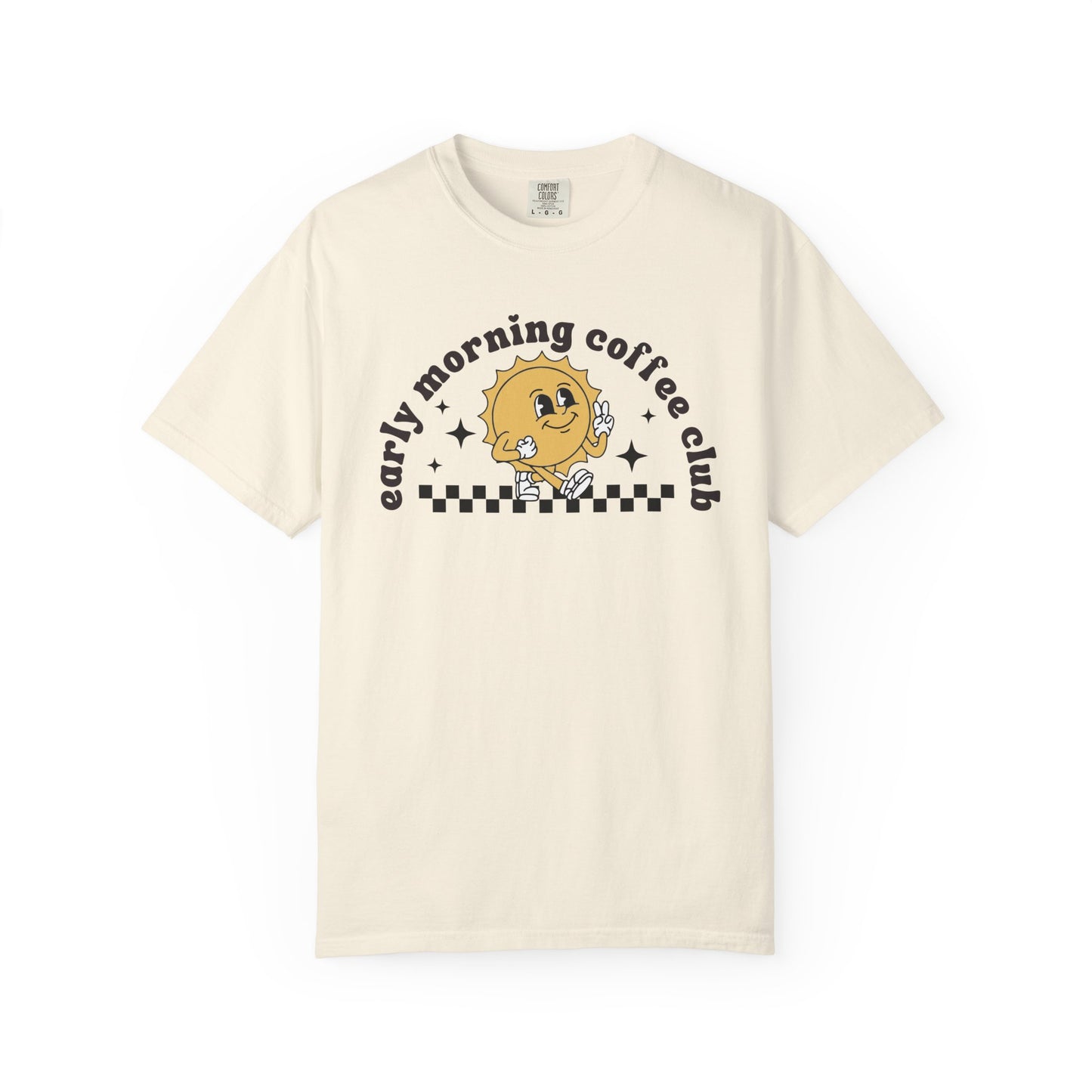 Sunshine Vintage Coffee-Themed Unisex T-Shirt, Perfect for Coffee Addicts, Gift for Friends, Trendy Graphic Tee, Casual Everyday Wear
