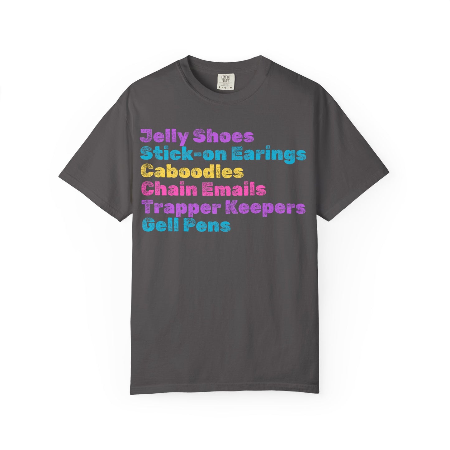 Stick-on Earings; 90s Nostalgia for the 90s Girl; Unisex Garment-Dyed T-shirt