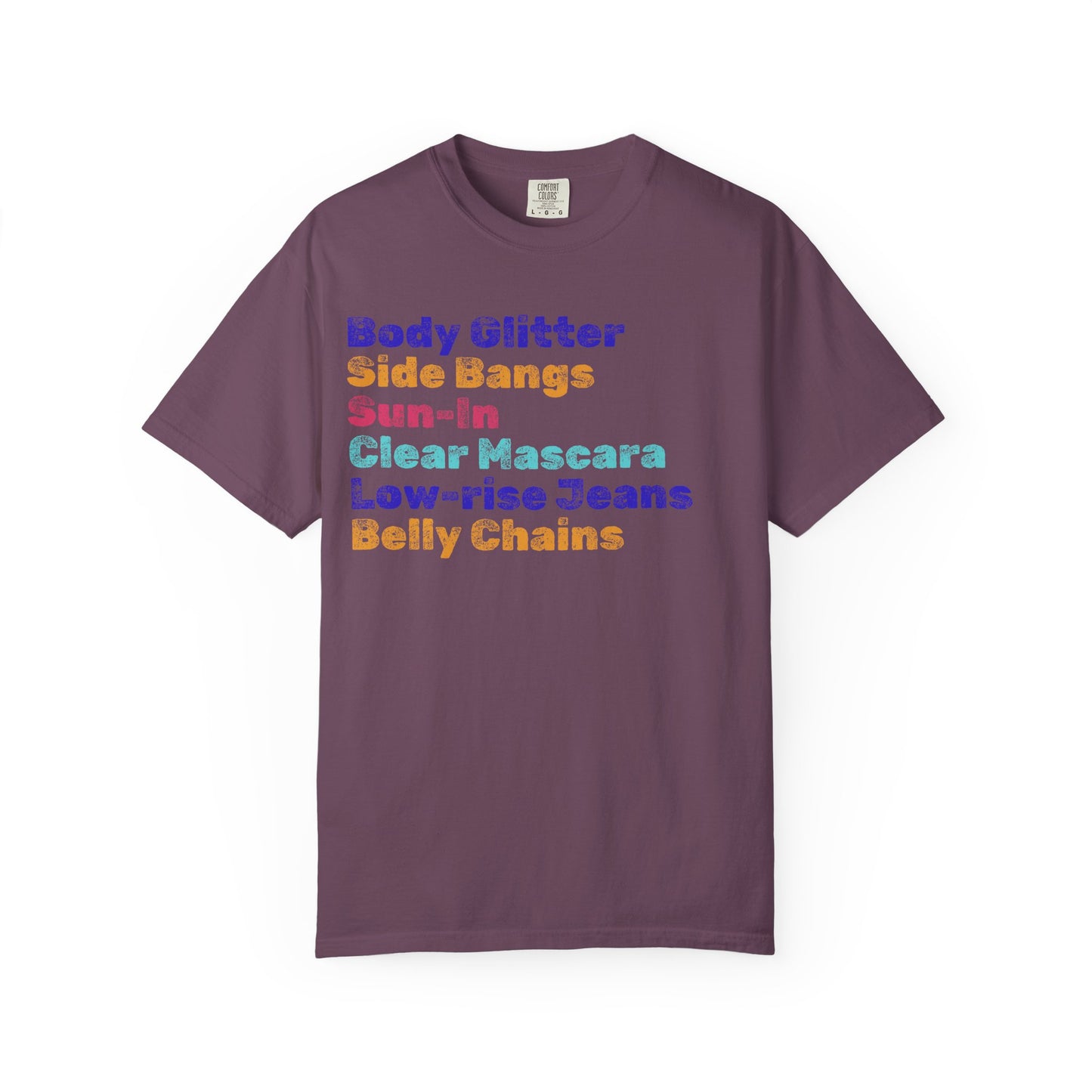 Body Glitter; 2000s Nostalgia for the 2000s Girl; Unisex Garment-Dyed T-shirt