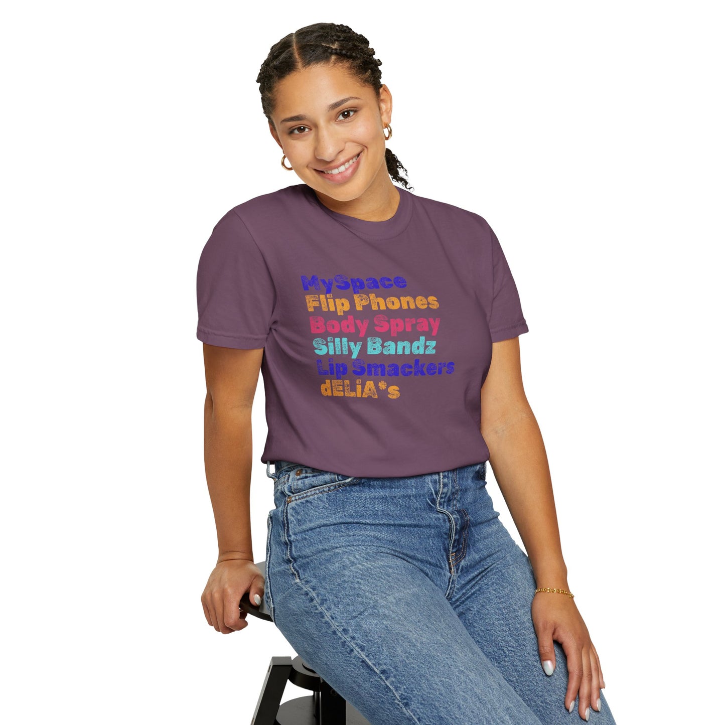 Body Spray; 2000s Nostalgia for the 2000s Girl; Unisex Garment-Dyed T-shirt