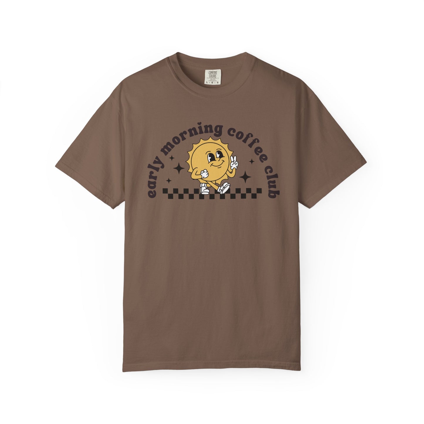 Sunshine Vintage Coffee-Themed Unisex T-Shirt, Perfect for Coffee Addicts, Gift for Friends, Trendy Graphic Tee, Casual Everyday Wear