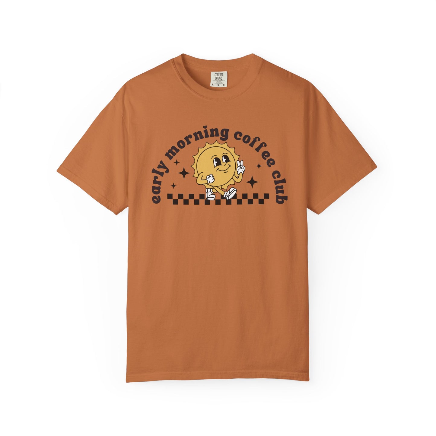 Sunshine Vintage Coffee-Themed Unisex T-Shirt, Perfect for Coffee Addicts, Gift for Friends, Trendy Graphic Tee, Casual Everyday Wear