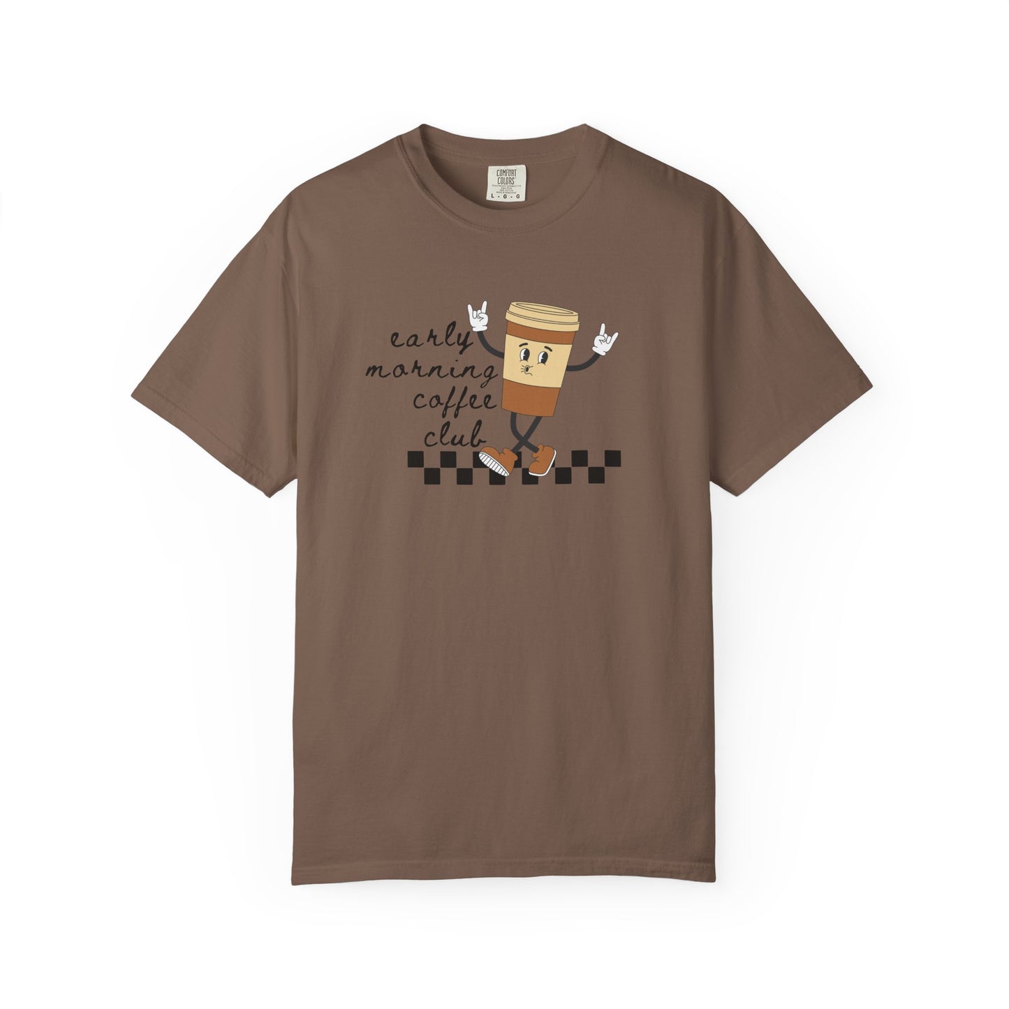 Peace Coffee Vintage Coffee-Themed Unisex T-Shirt, Perfect for Coffee Addicts, Gift for Friends, Trendy Graphic Tee, Casual Everyday Wear