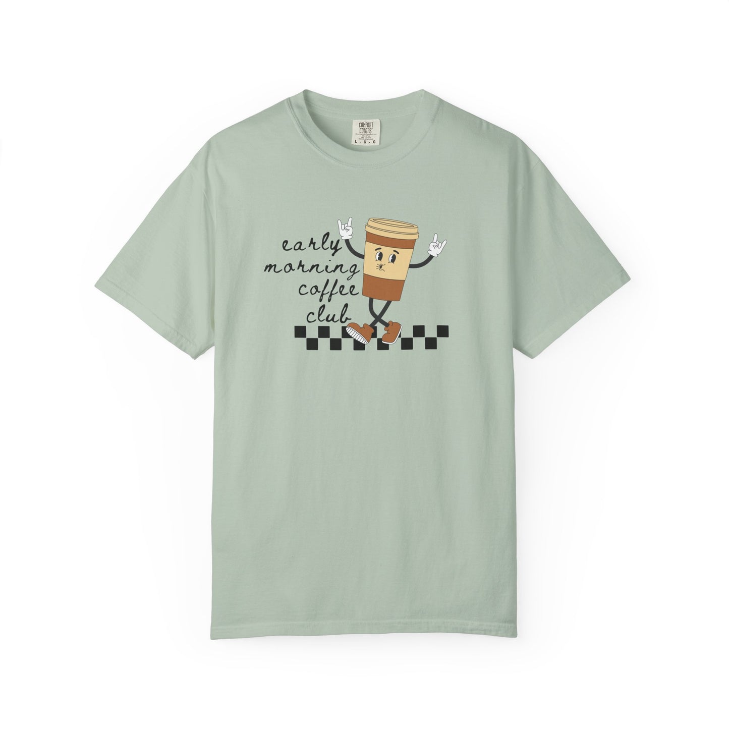 Peace Coffee Vintage Coffee-Themed Unisex T-Shirt, Perfect for Coffee Addicts, Gift for Friends, Trendy Graphic Tee, Casual Everyday Wear