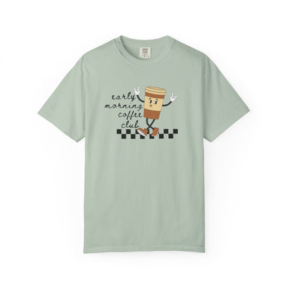 Peace Coffee Vintage Coffee-Themed Unisex T-Shirt, Perfect for Coffee Addicts, Gift for Friends, Trendy Graphic Tee, Casual Everyday Wear
