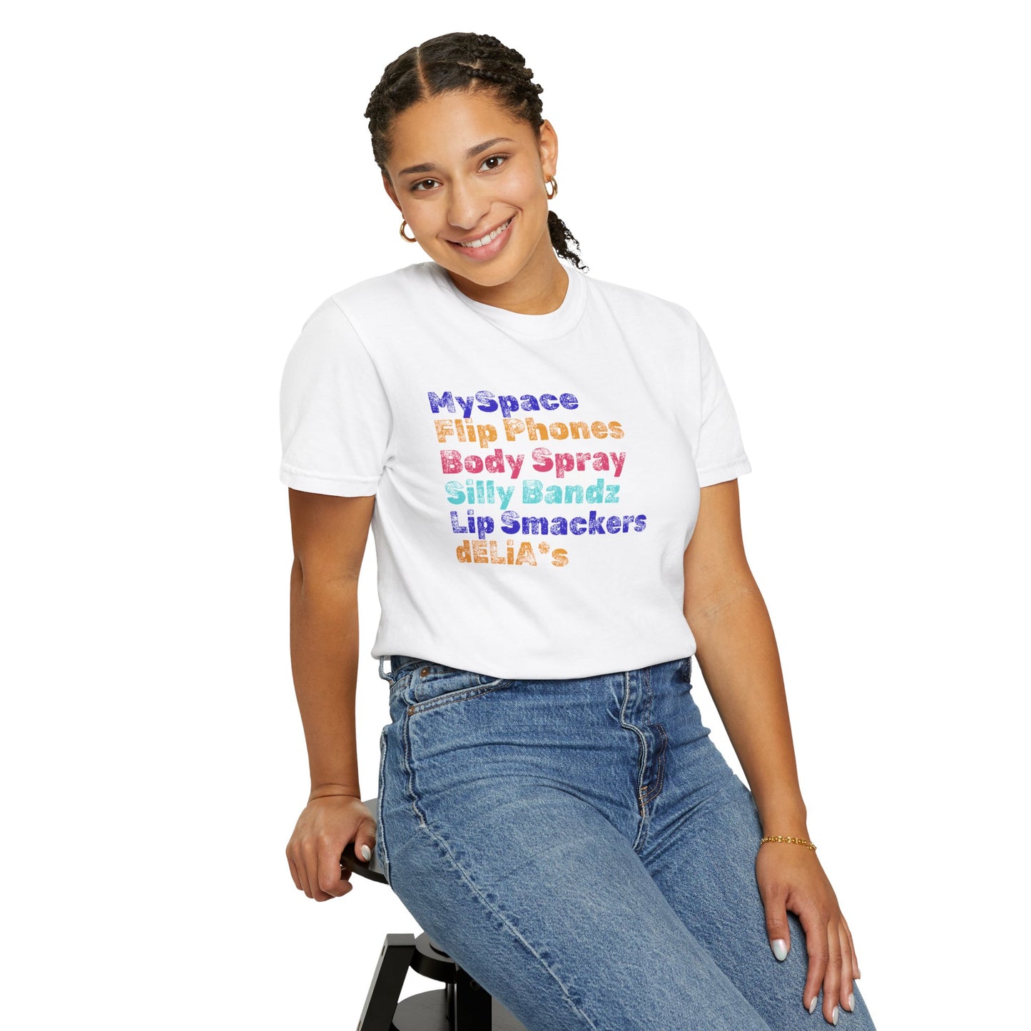 Body Spray; 2000s Nostalgia for the 2000s Girl; Unisex Garment-Dyed T-shirt