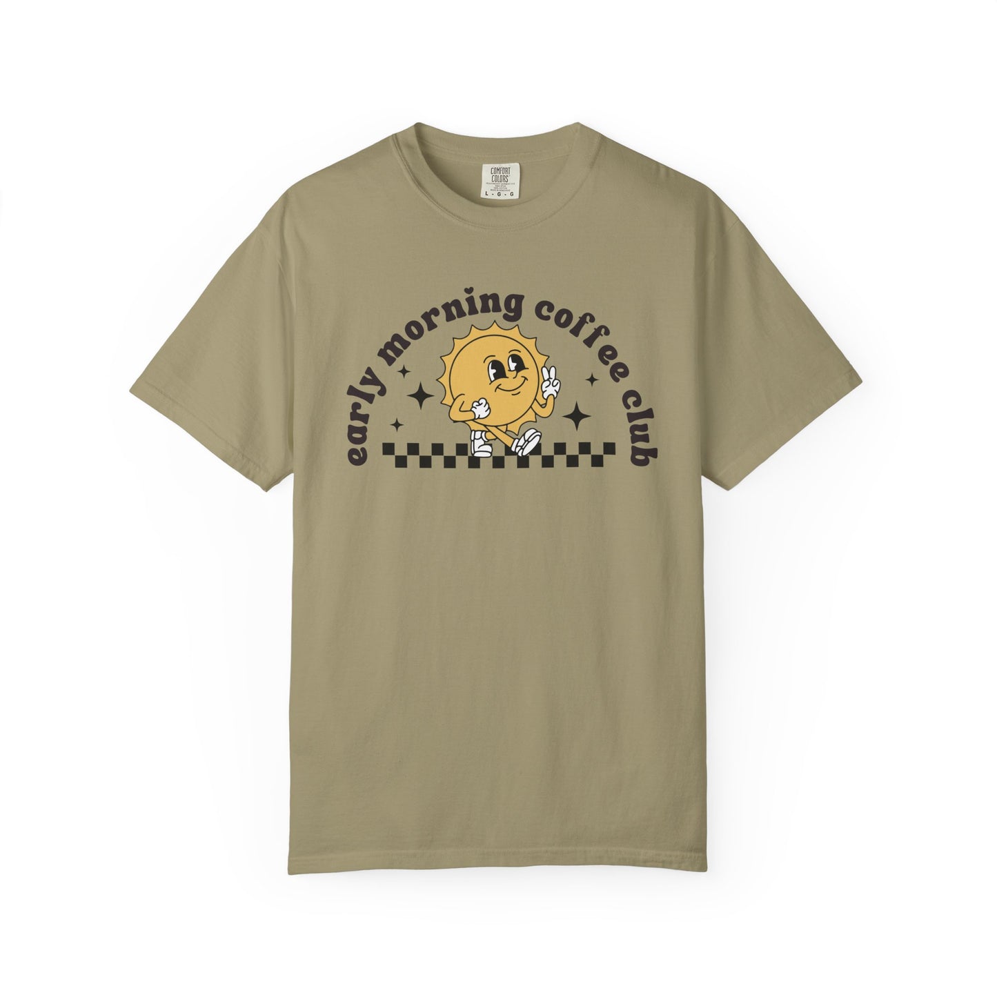 Sunshine Vintage Coffee-Themed Unisex T-Shirt, Perfect for Coffee Addicts, Gift for Friends, Trendy Graphic Tee, Casual Everyday Wear