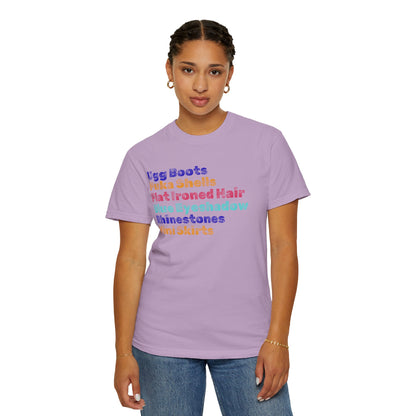 Puka Shells; 2000s Nostalgia for the 2000s Girl; Unisex Garment-Dyed T-shirt