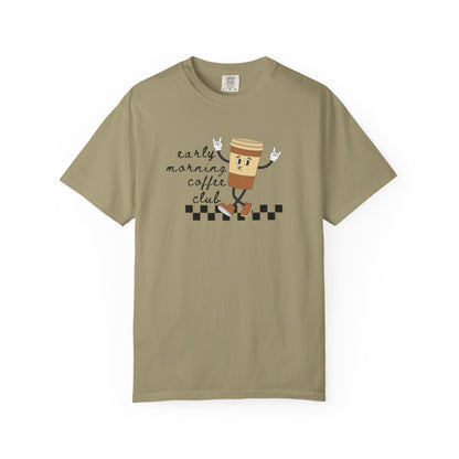 Peace Coffee Vintage Coffee-Themed Unisex T-Shirt, Perfect for Coffee Addicts, Gift for Friends, Trendy Graphic Tee, Casual Everyday Wear
