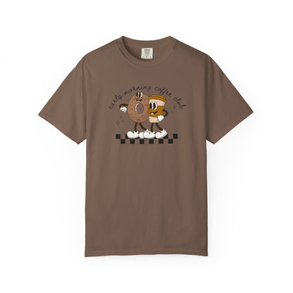 Coffee Friends Vintage Coffee-Themed Unisex T-Shirt, Perfect for Coffee Addicts, Gift for Friends, Trendy Graphic Tee, Casual Everyday Wear