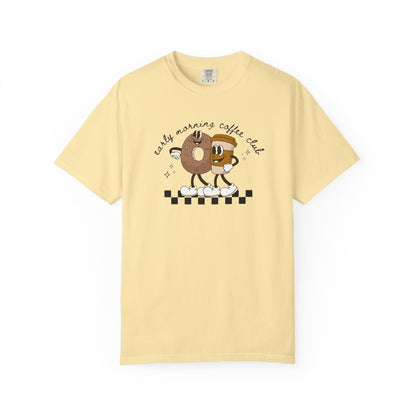 Coffee Friends Vintage Coffee-Themed Unisex T-Shirt, Perfect for Coffee Addicts, Gift for Friends, Trendy Graphic Tee, Casual Everyday Wear