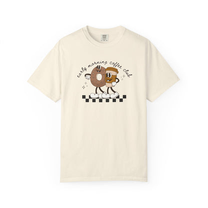 Coffee Friends Vintage Coffee-Themed Unisex T-Shirt, Perfect for Coffee Addicts, Gift for Friends, Trendy Graphic Tee, Casual Everyday Wear