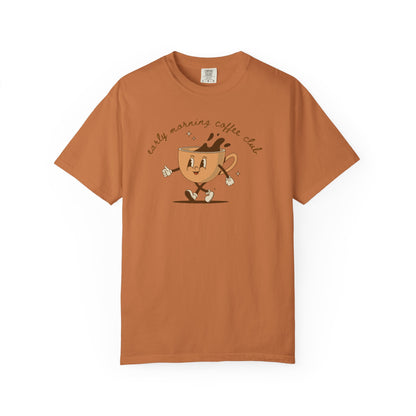 Vintage Coffee-Themed Unisex T-Shirt, Perfect for Coffee Addicts, Gift for Friends, Trendy Graphic Tee, Casual Everyday Wear