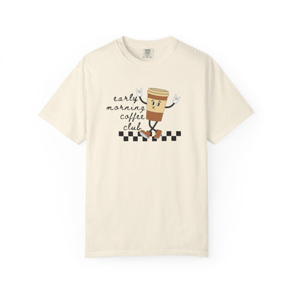 Peace Coffee Vintage Coffee-Themed Unisex T-Shirt, Perfect for Coffee Addicts, Gift for Friends, Trendy Graphic Tee, Casual Everyday Wear