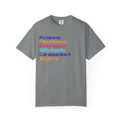 Body Spray; 2000s Nostalgia for the 2000s Girl; Unisex Garment-Dyed T-shirt