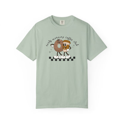 Coffee Friends Vintage Coffee-Themed Unisex T-Shirt, Perfect for Coffee Addicts, Gift for Friends, Trendy Graphic Tee, Casual Everyday Wear