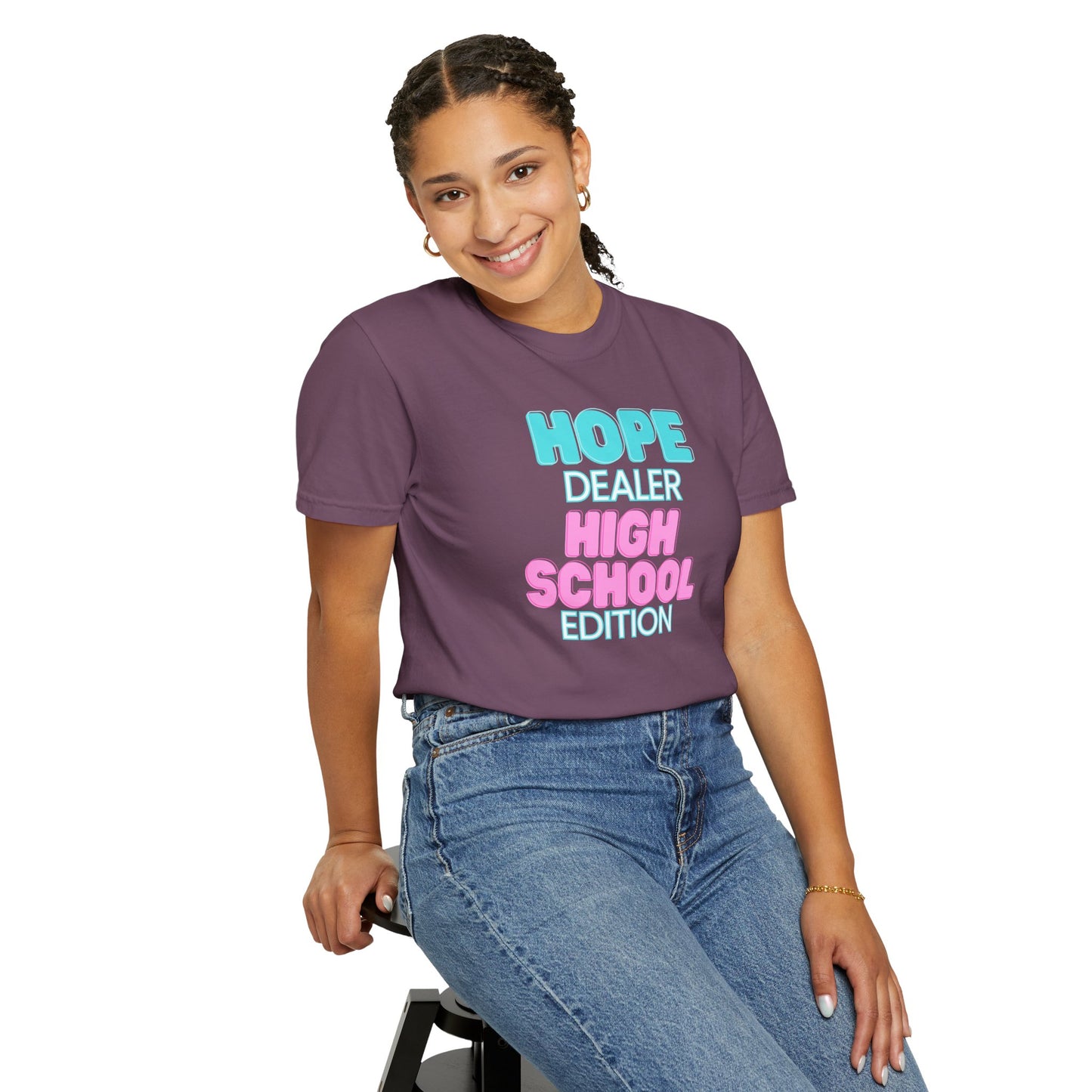 Hope Dealer;  High School; Unisex Tee, Casual Wear, Gift for Students/Teachers, Trendy T-Shirt, Back to School Apparel