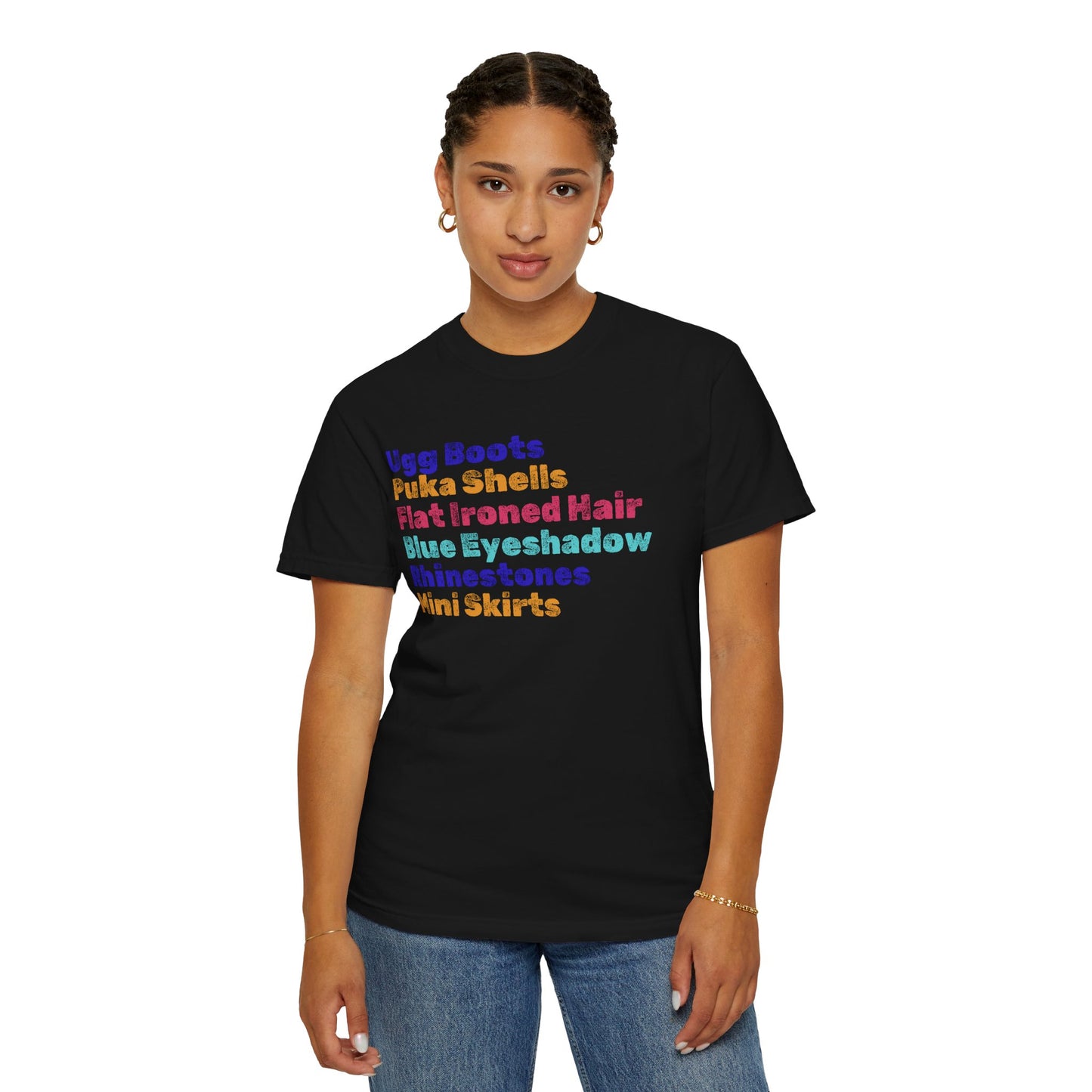 Puka Shells; 2000s Nostalgia for the 2000s Girl; Unisex Garment-Dyed T-shirt