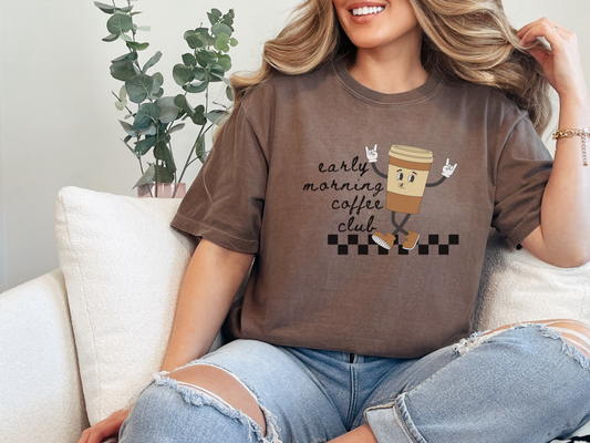 Peace Coffee Vintage Coffee-Themed Unisex T-Shirt, Perfect for Coffee Addicts, Gift for Friends, Trendy Graphic Tee, Casual Everyday Wear