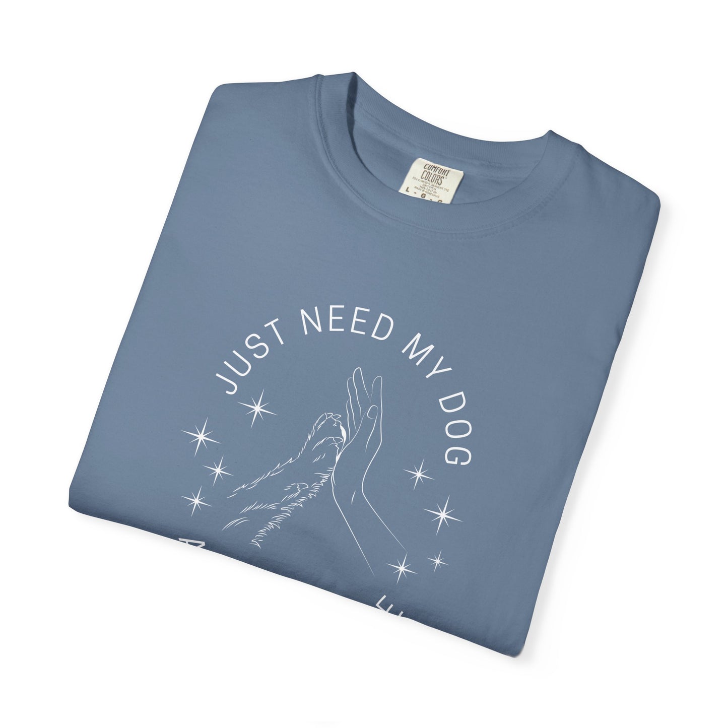 Just My Dog & My Coffee, Casual Wear, Unique Gift, Animal Lover Shirt, Caffeine Addict Tee