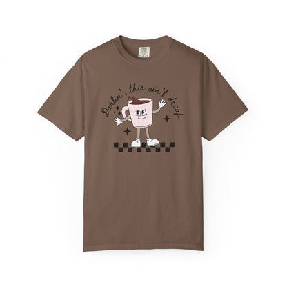 Vintage Coffee-Themed Unisex T-Shirt, Perfect for Coffee Addicts, Gift for Friends, Trendy Graphic Tee, Casual Everyday Wear