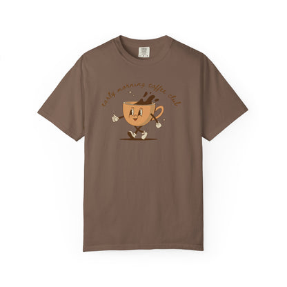 Vintage Coffee-Themed Unisex T-Shirt, Perfect for Coffee Addicts, Gift for Friends, Trendy Graphic Tee, Casual Everyday Wear