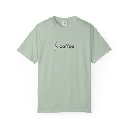 le coffee :: Funny Caffeine Addict Tee :: Caffeine Lover Gift :: Tired Mom Graphic T-shirt :: Real Life Women's Comfort Tee