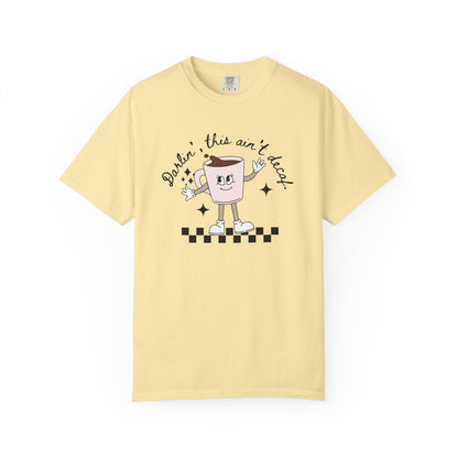 Vintage Coffee-Themed Unisex T-Shirt, Perfect for Coffee Addicts, Gift for Friends, Trendy Graphic Tee, Casual Everyday Wear
