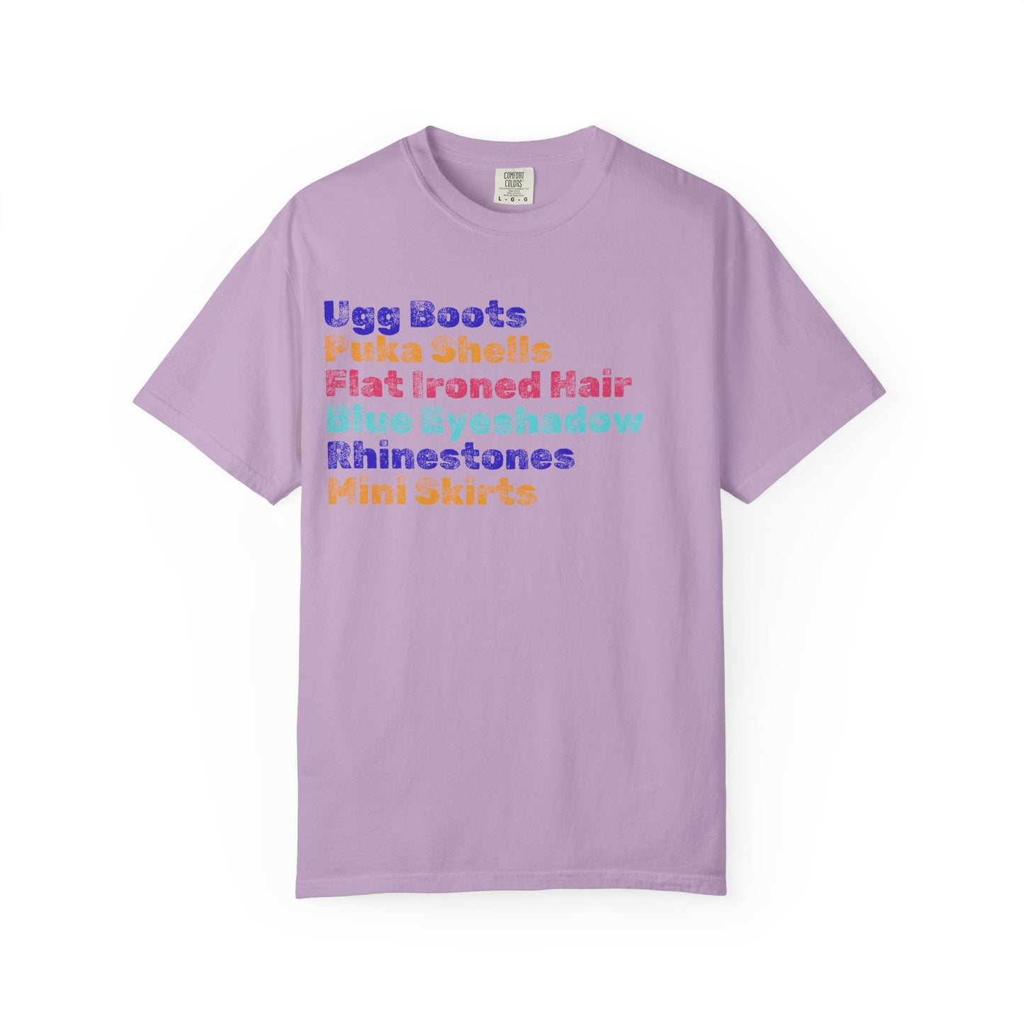 Puka Shells; 2000s Nostalgia for the 2000s Girl; Unisex Garment-Dyed T-shirt